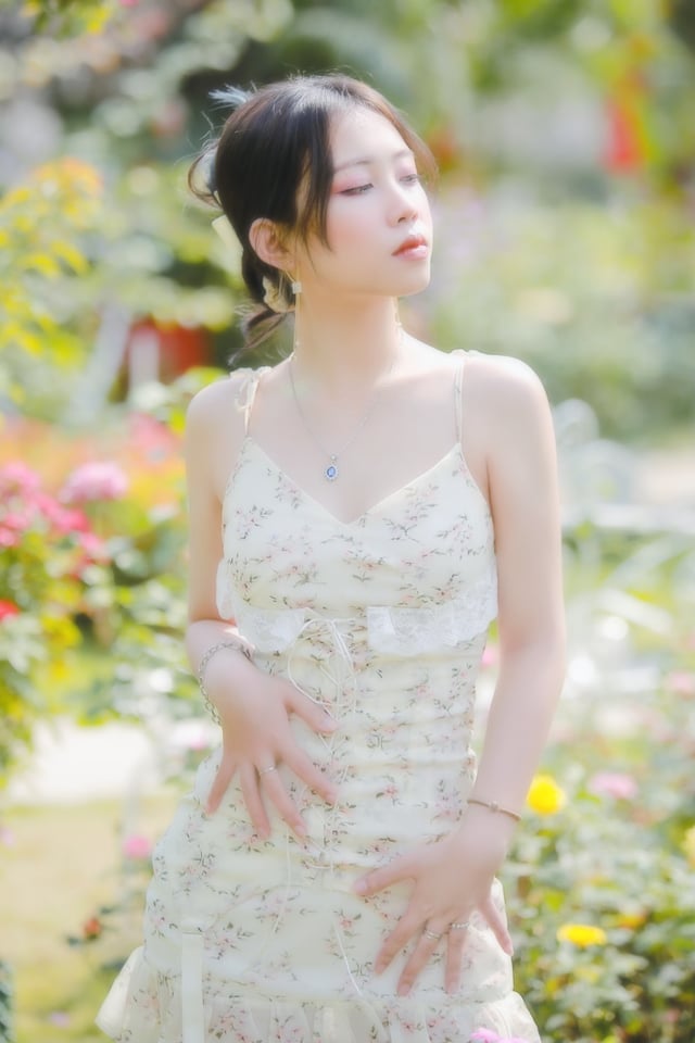 Floral Midi Dress - Summer Collection